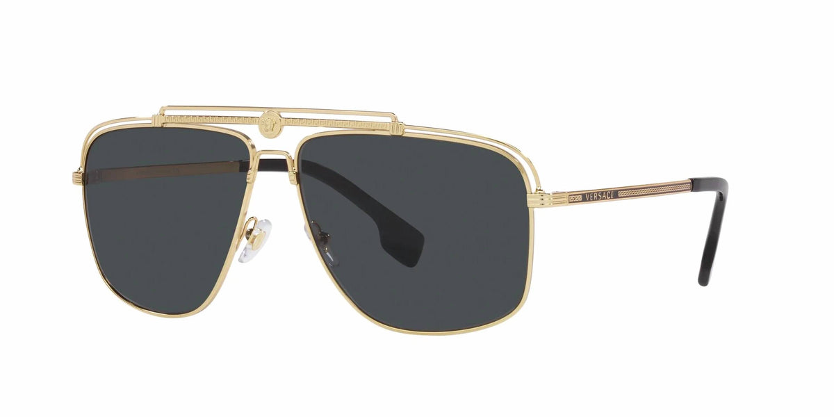 Versace - Men's Ve2242 Rectangle Sunglasses