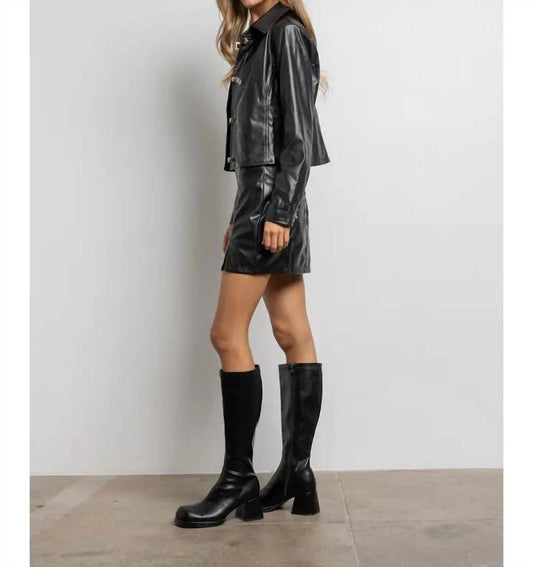 Kiwi - Veda Vegan Leather Jacket