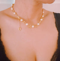 Ellison+Young - Women's Nobles In Paris Pearl And Horse Bit Necklace