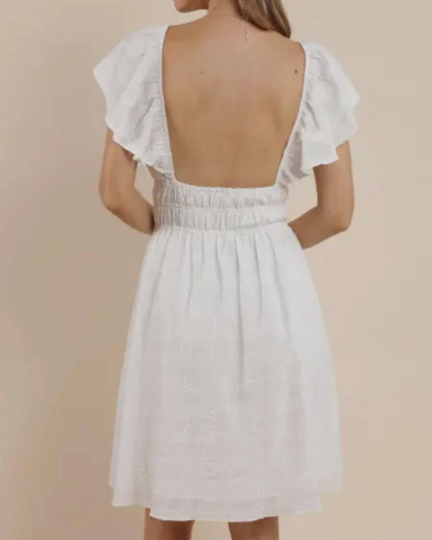 Sage The Label - Salt Air Textured Gauze Dress