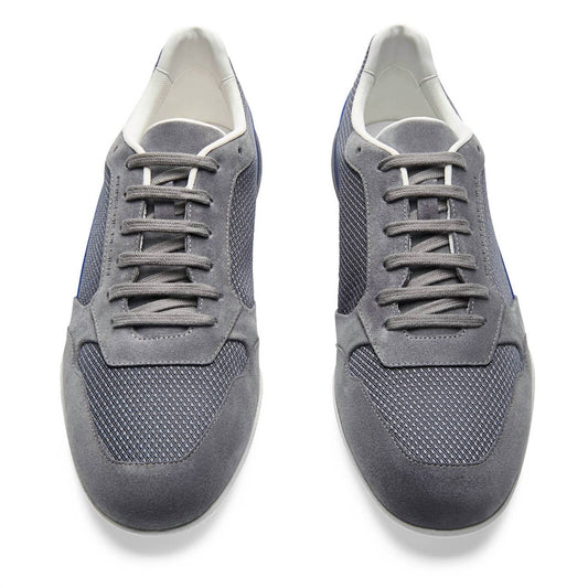 Porsche Design - Men's Racer Velours Mesh Asphalt Sneakers