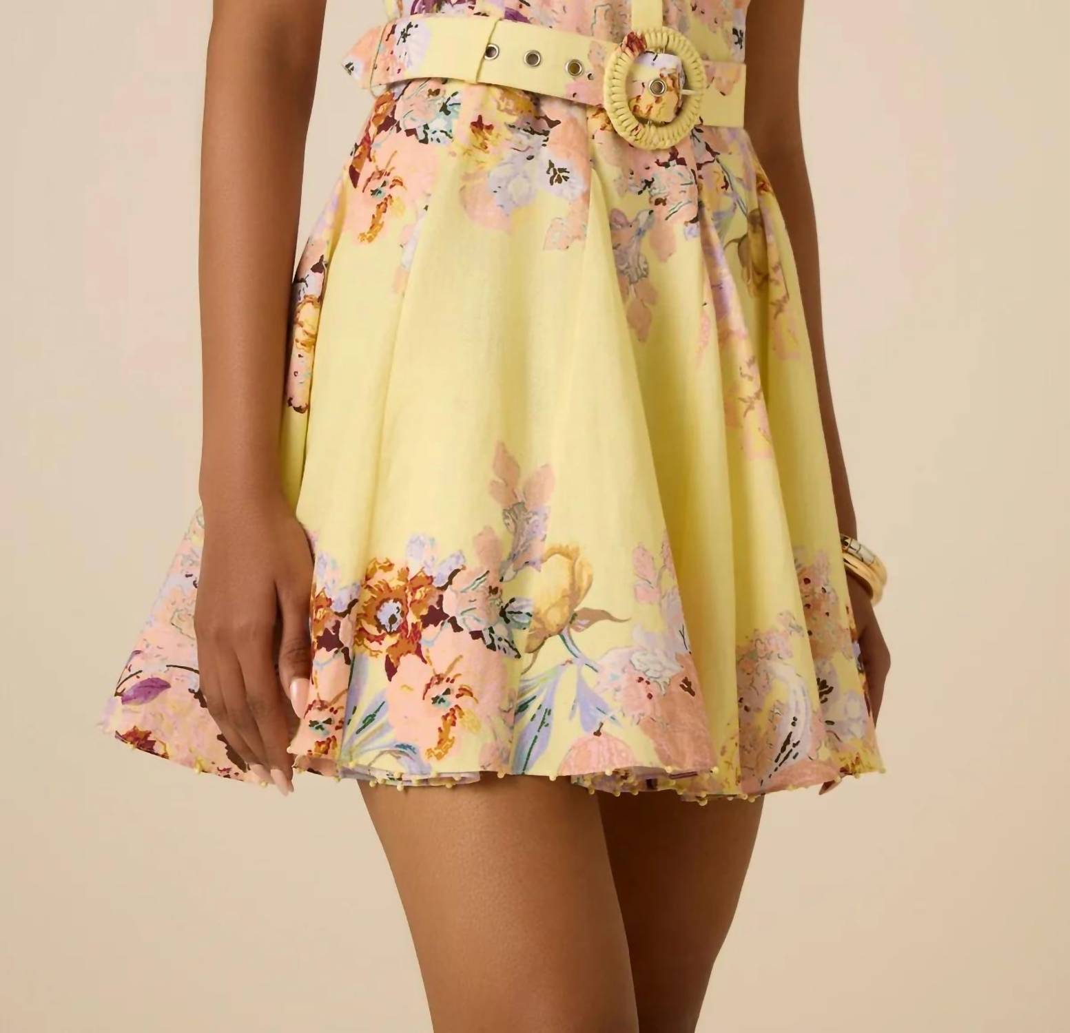 Hemant & Nandita - Kysha Buckle Short Dress