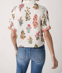 Thml - Short Sleeve Floral Top