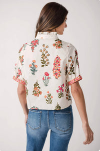 Thml - Short Sleeve Floral Top