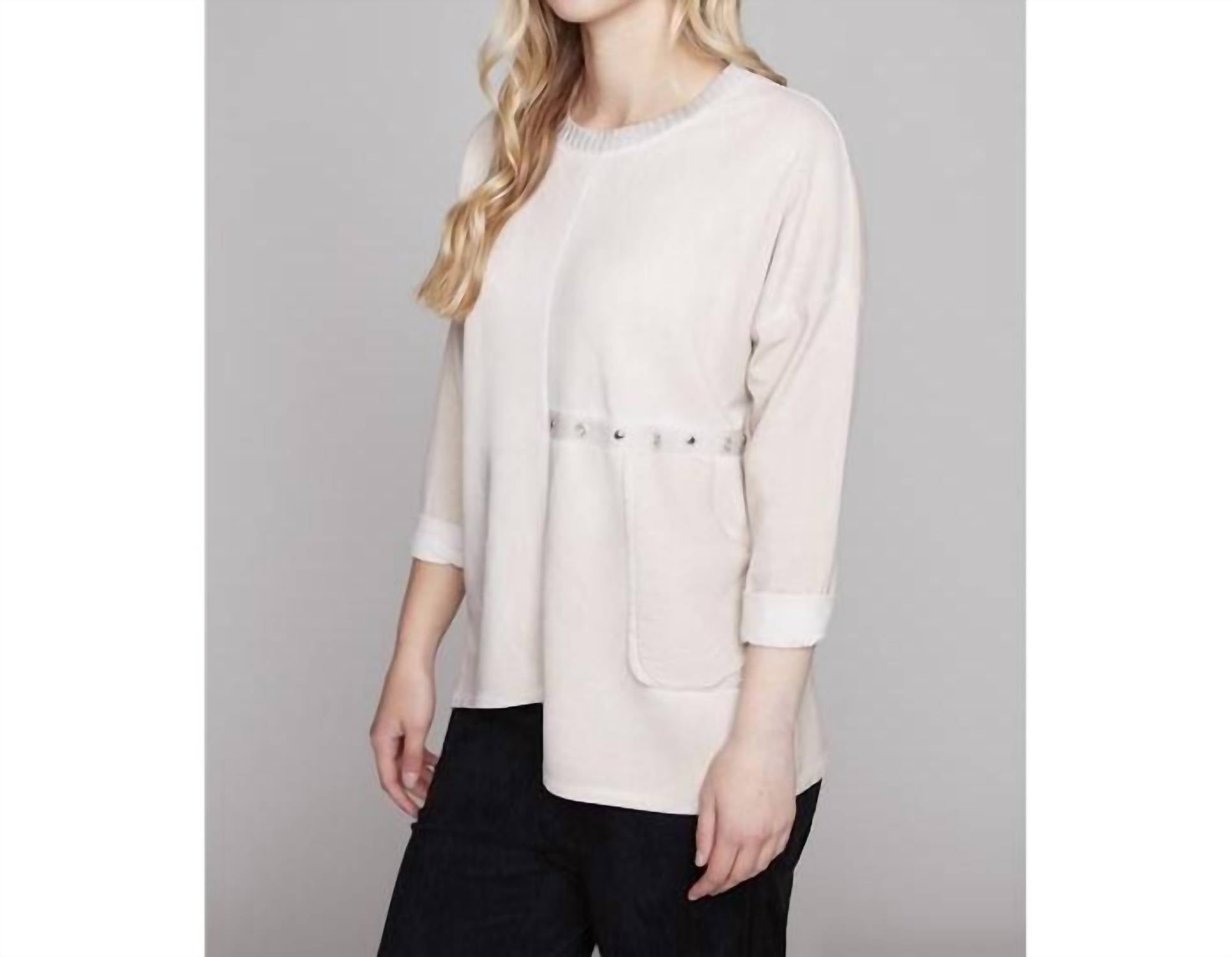 Claire Desjardins - Long Sleeve Comfort Italian Top