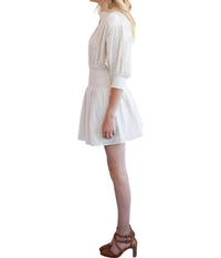 Never A Wallflower - Smocked Waist Dress