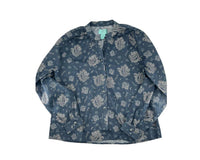 TASHA POLIZZI Women's Marie Paisley Blouse in navy - women's blouse