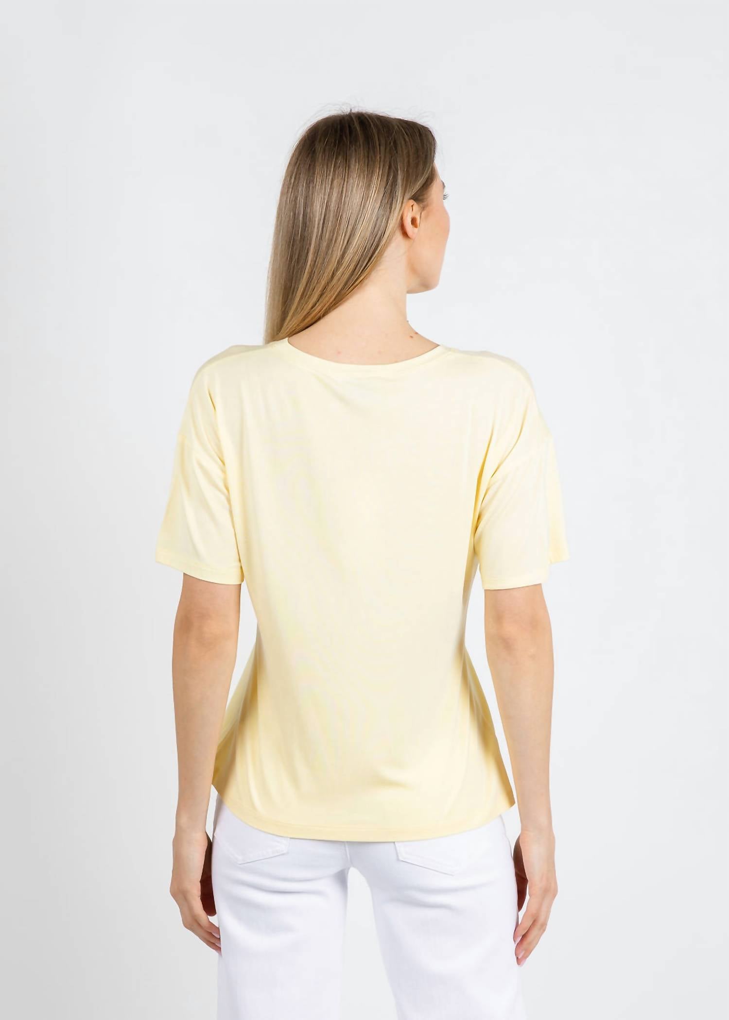 Leo & Ugo - Aisha Brooch Tee