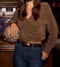 L'Agence - Antonella Crossover Sweater