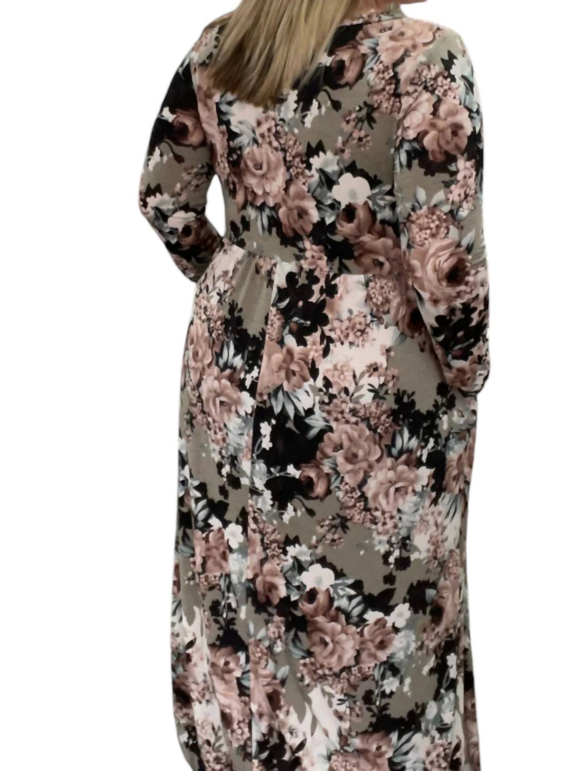 Sew In Love - Floral Maxi Dress