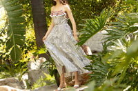 Thml - Printed Tiered Midi Dress