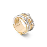 Marco Bicego - Women's 18k, Diamond 7 Row Goa Ring