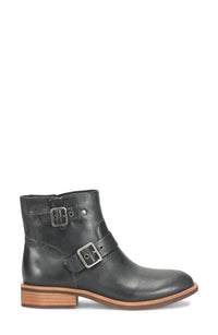 KORK-EASE Women's Ellinor Ankle Bootie in black - women's shoe - detail view