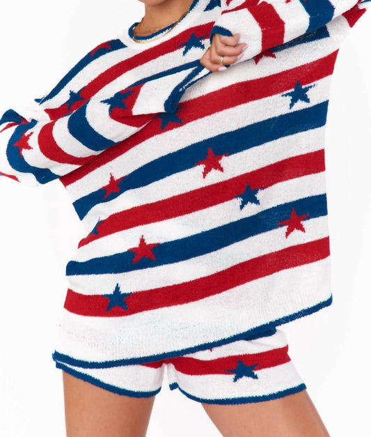 Show Me Your Mumu - Stars & Stripes Go To Sweater