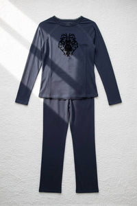 Velvette - Women's Peruvian Pima Cotton Medallion Print Pajamas