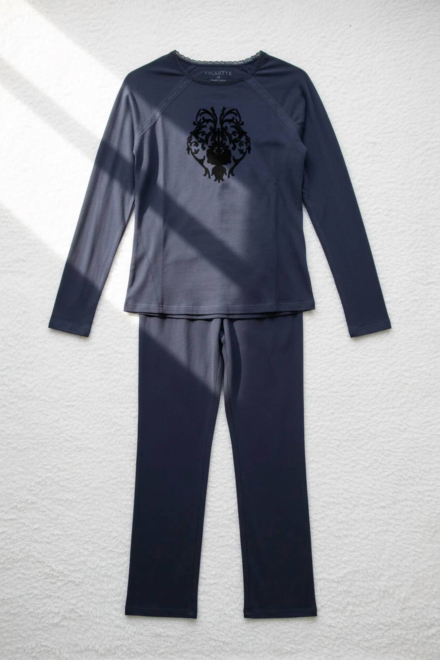 Velvette - Women's Peruvian Pima Cotton Medallion Print Pajamas