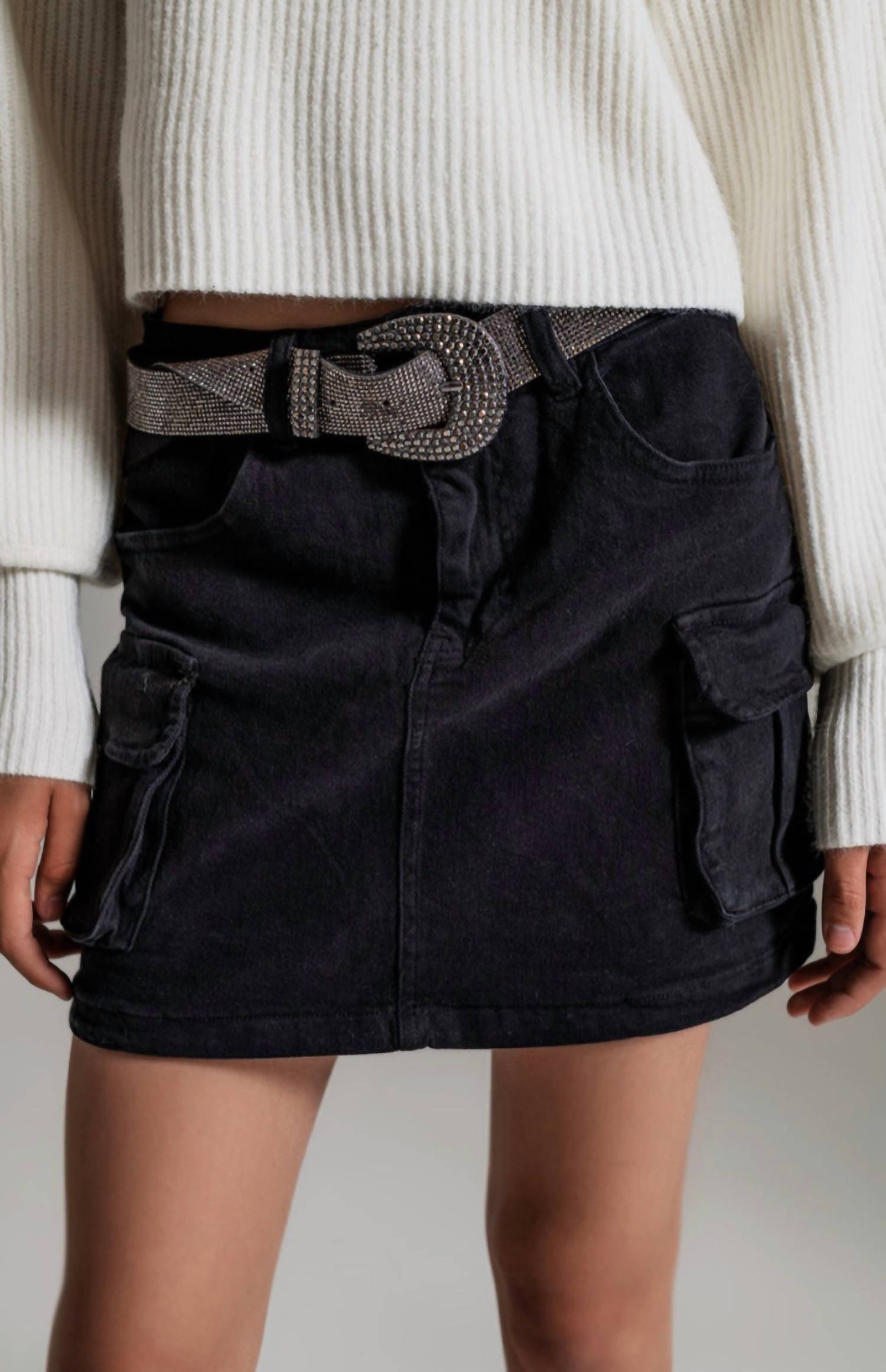 Cargo Mini Skirt
