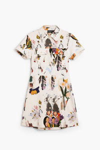 Desigual - Short Collage Dress - Plus