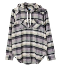Kavu - Jess Flannel Button Down Hoodie