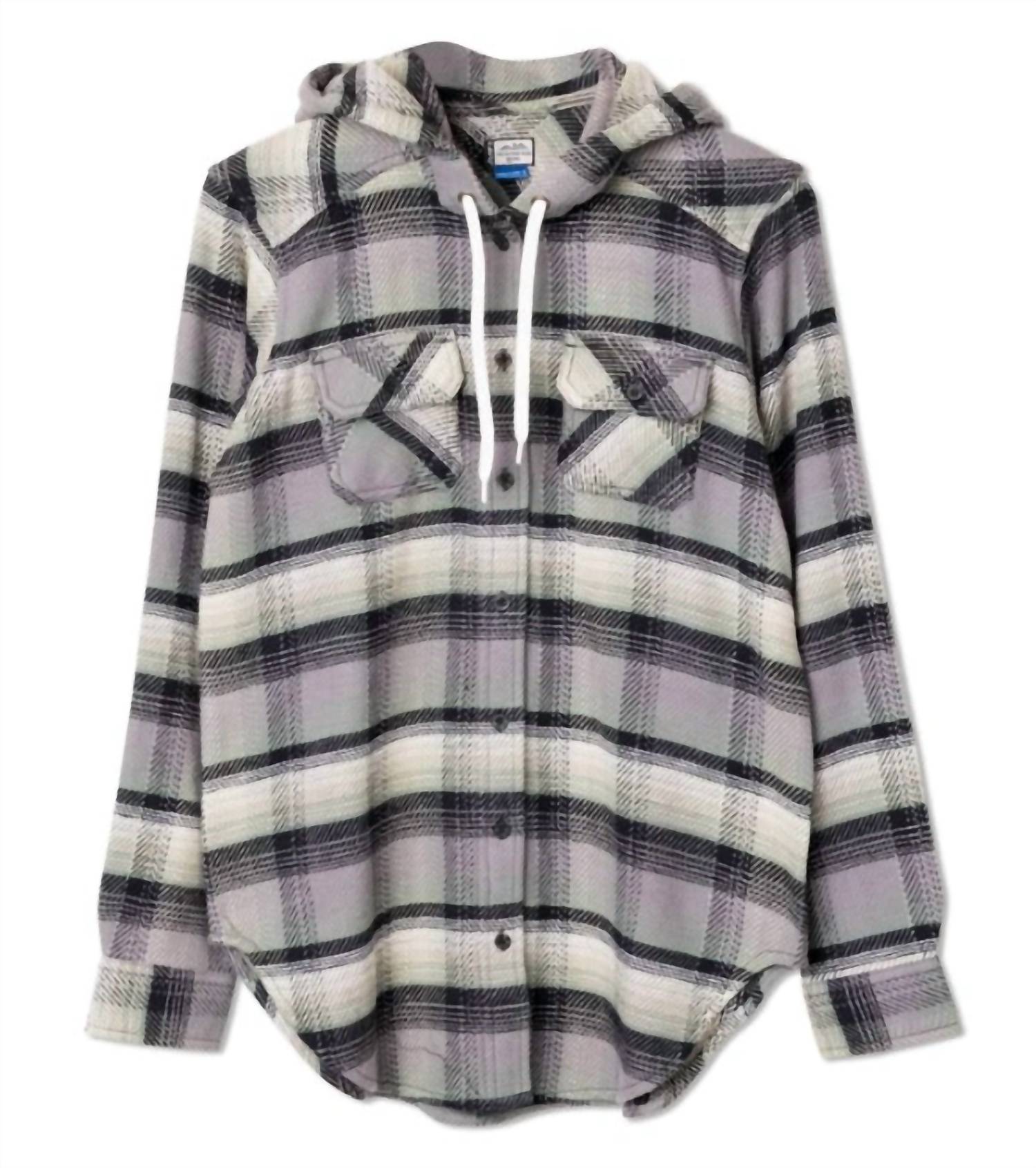 Kavu - Jess Flannel Button Down Hoodie