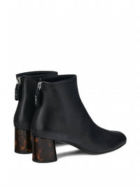 Agl - Women's Zip-detail Tortoiseshell-heel Boots