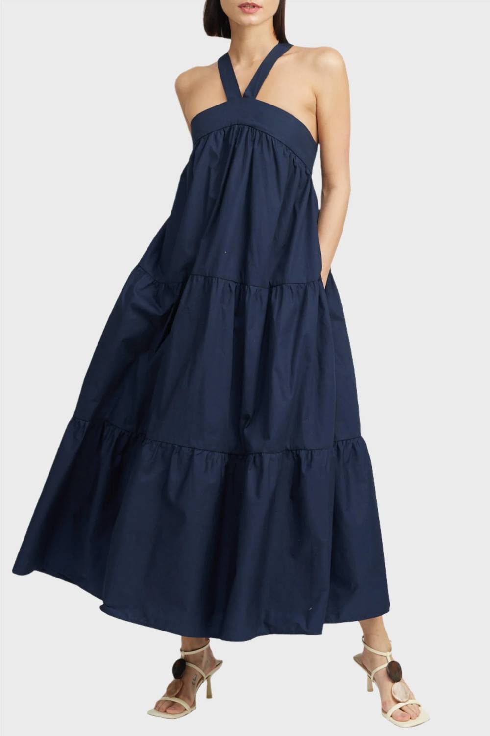En Saison - Irene Maxi Halter Dress