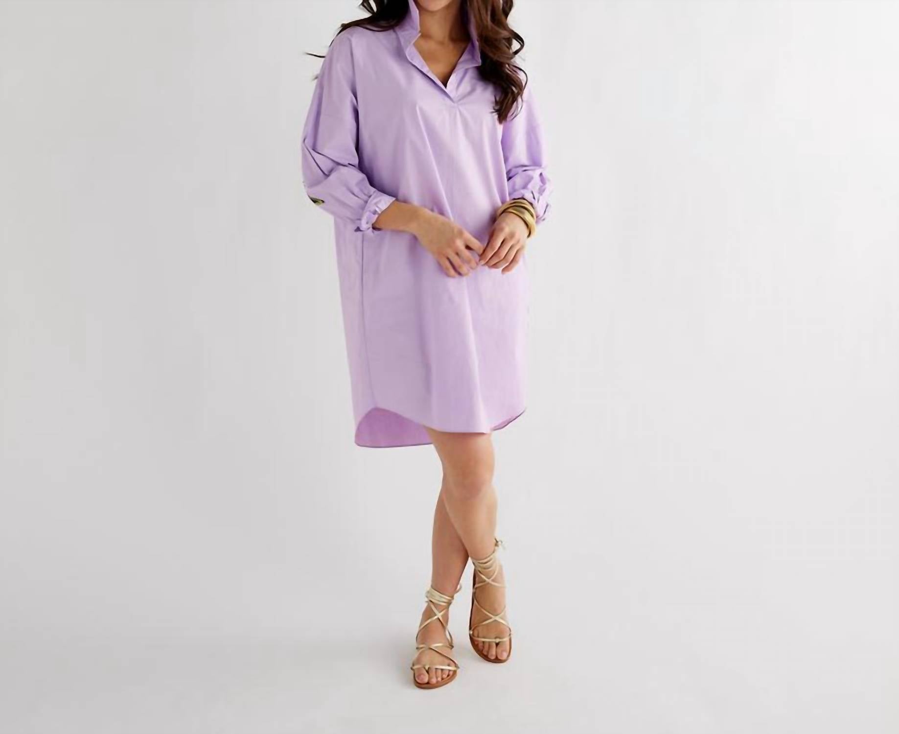 Caryn Lawn - Preppy Star Elbow Dress