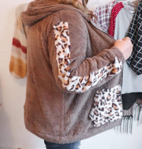 Grace + Emma - Wild Side Zip Up Jacket - Plus