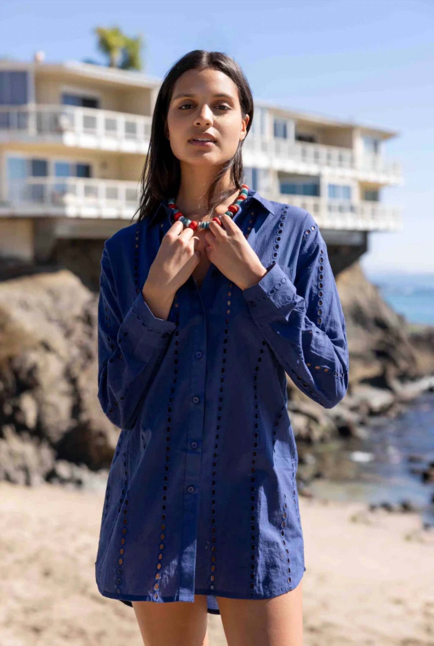 Sitano - Button-down Shirt Dress