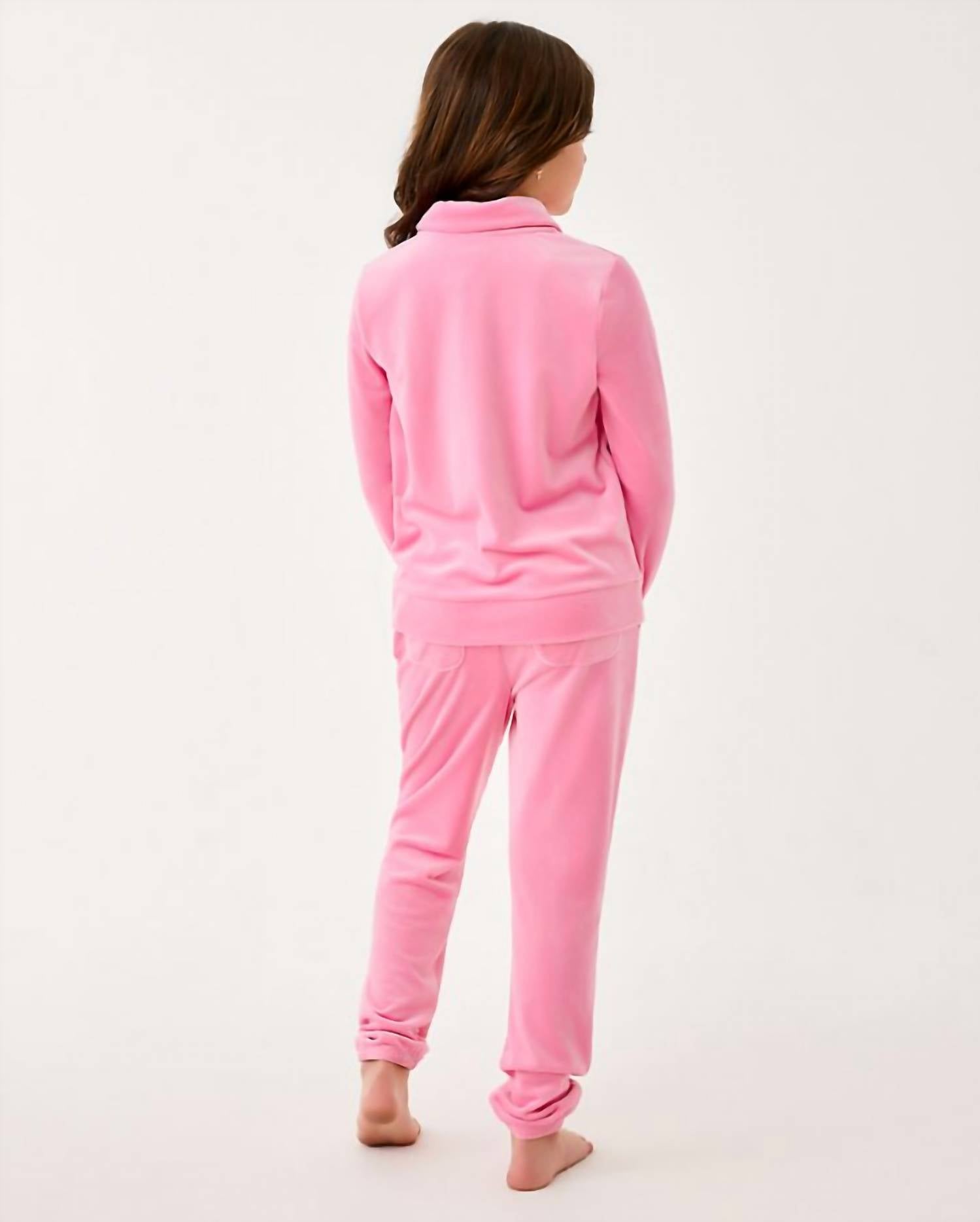 Lilly Pulitzer - Mini Mallie Velour Pant