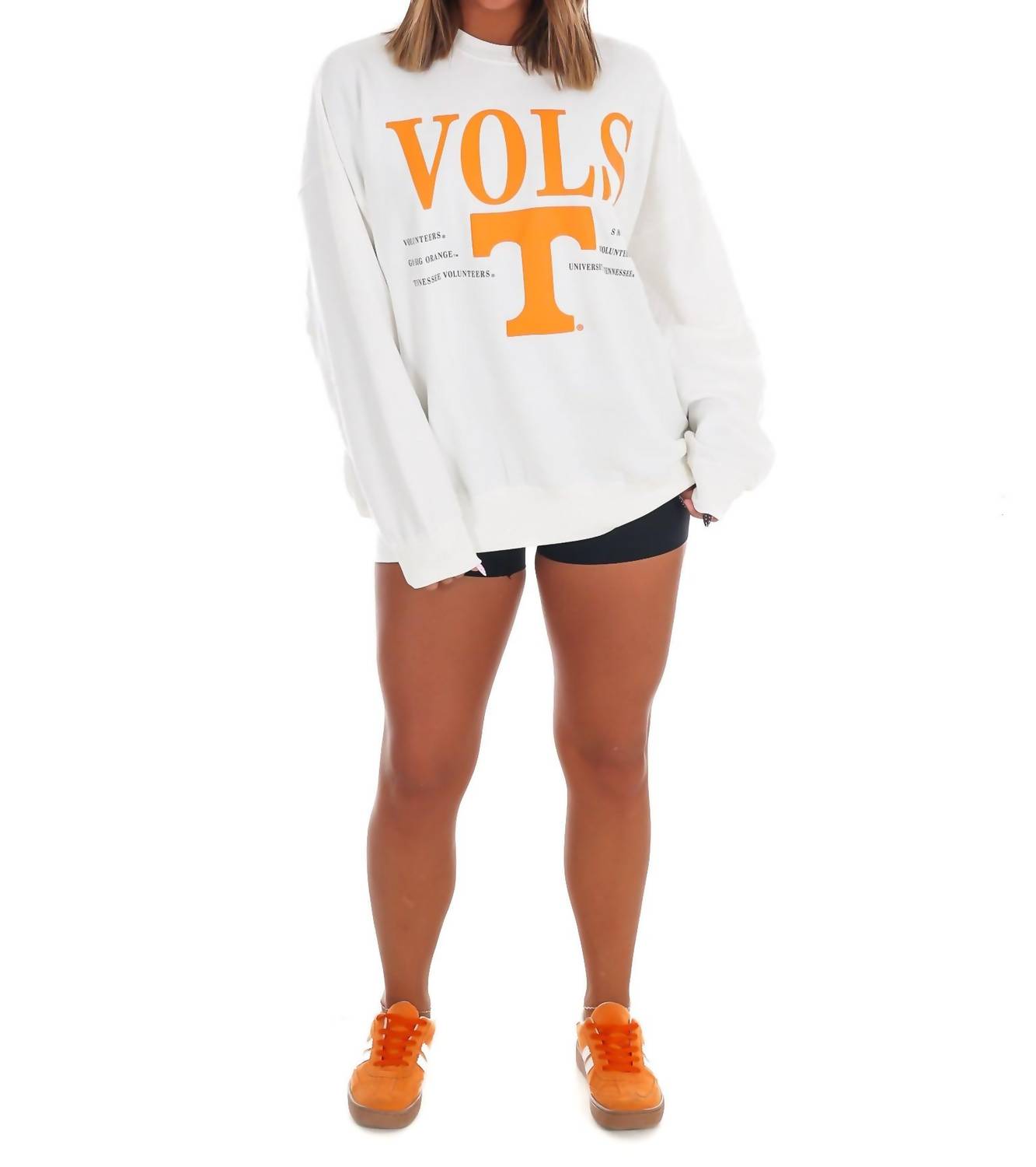 Gameday Social - Tennessee Guccio Multimedia Fleece Crew Sweatshirt