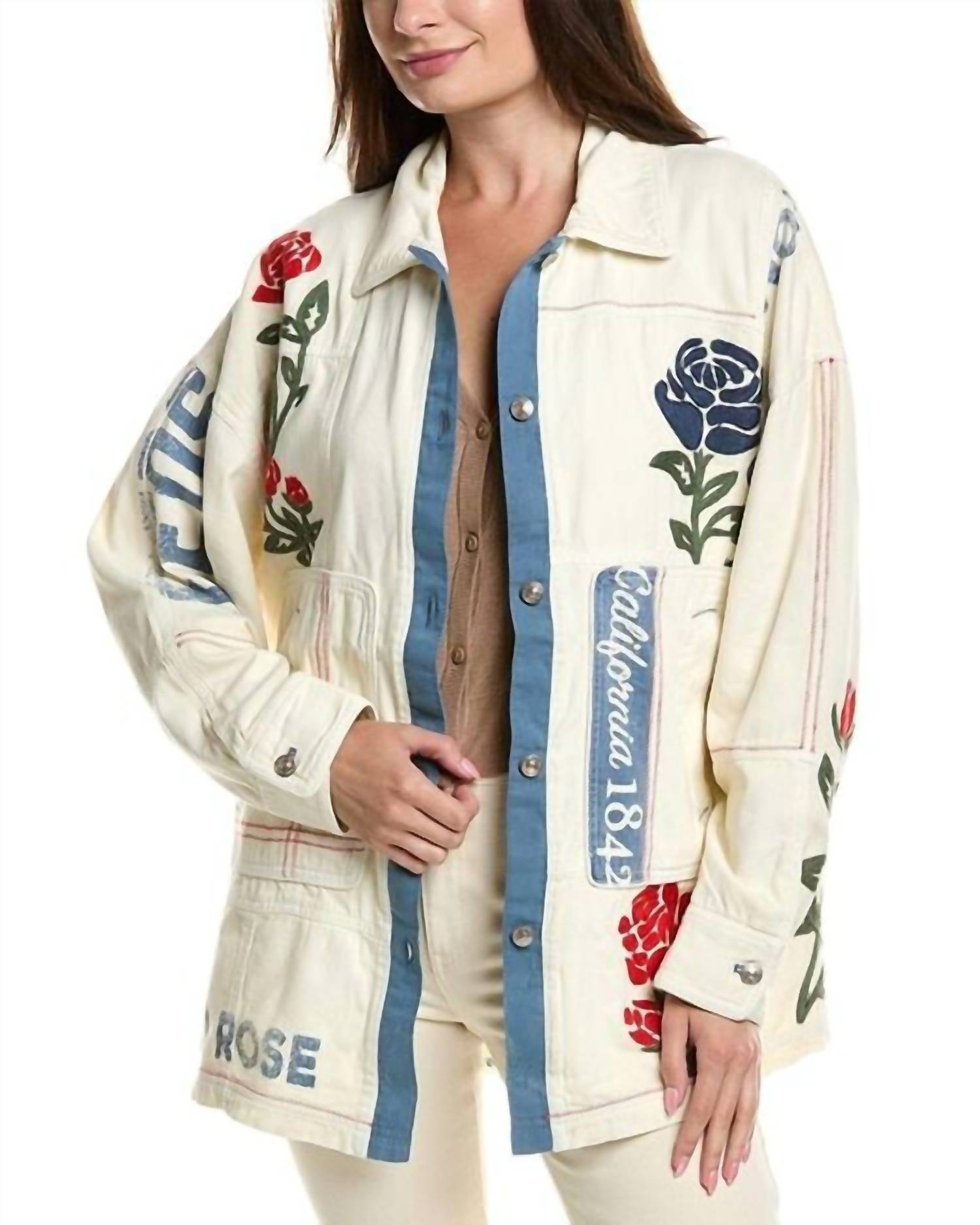 Free People - Field of Roses Jacket