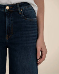Kut From The Kloth - RYAN HIGH RISE FAB AB SUPER WIDE LEG JEANS