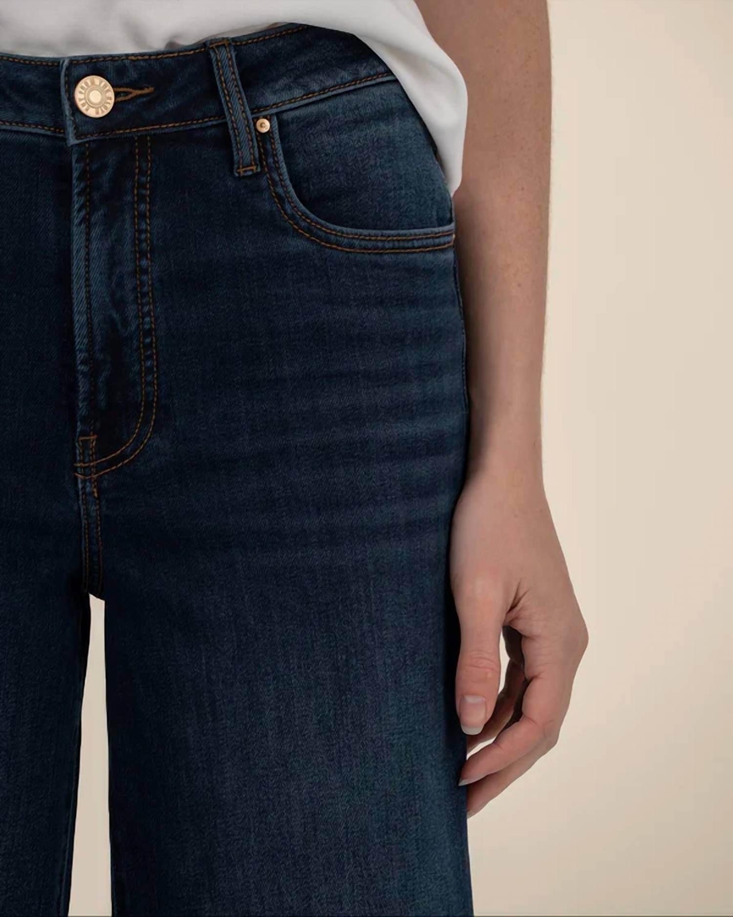 Kut From The Kloth - RYAN HIGH RISE FAB AB SUPER WIDE LEG JEANS