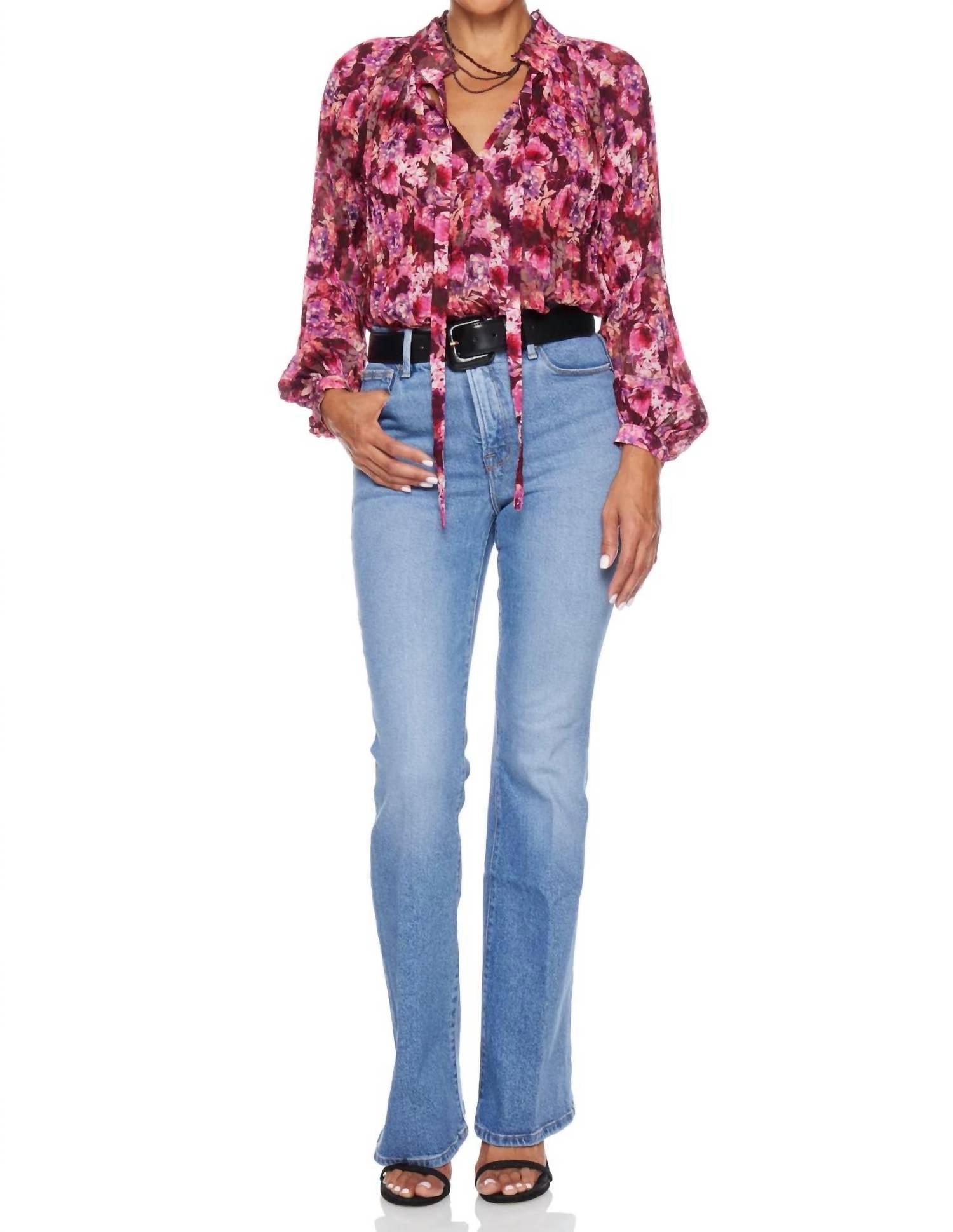 Lucy Paris - Femine Floral Blouse