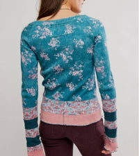 Free People - Easy Does It Printed Tee