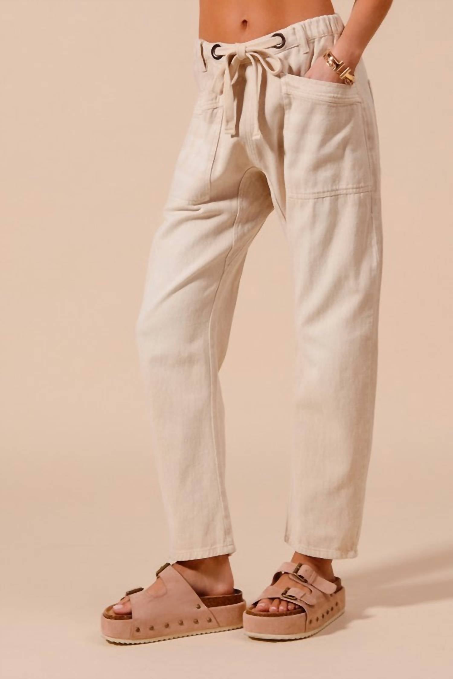Blue B - Slim Barrel Pants