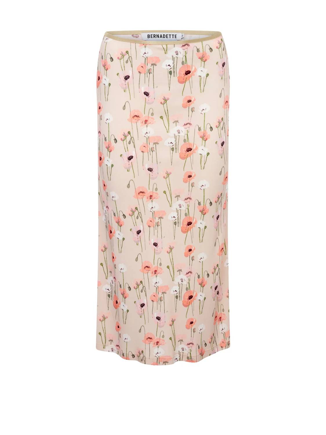 Bernadette - Women's Printed Jersey Midi Skirt