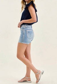 Judy Blue - Foil Slim Shorts