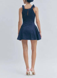 Maude Club - Chelsea Tie-strap Mini Dress