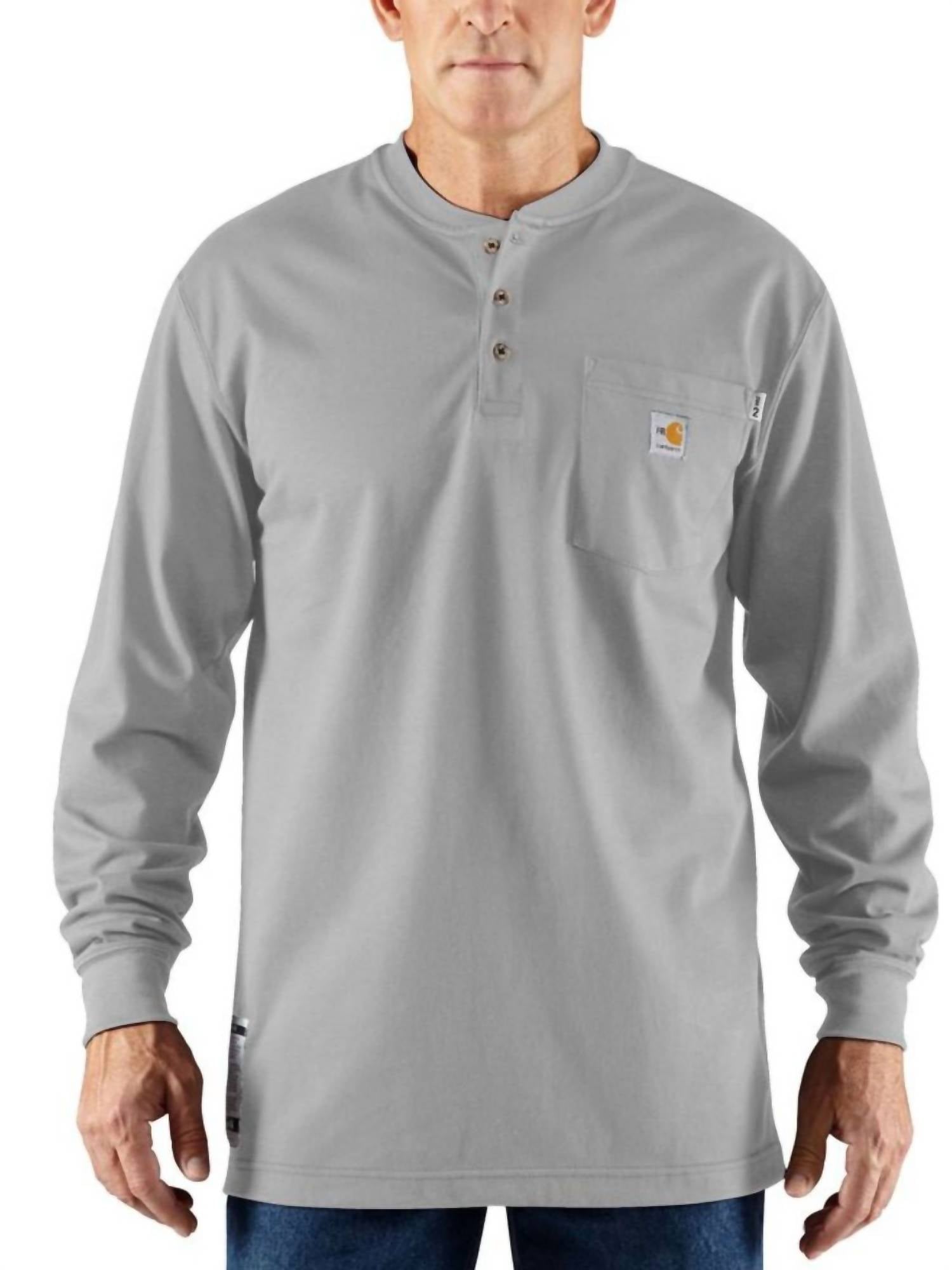 Carhartt - Men's Force Cotton Long Sleeve T-Shirt - Tall