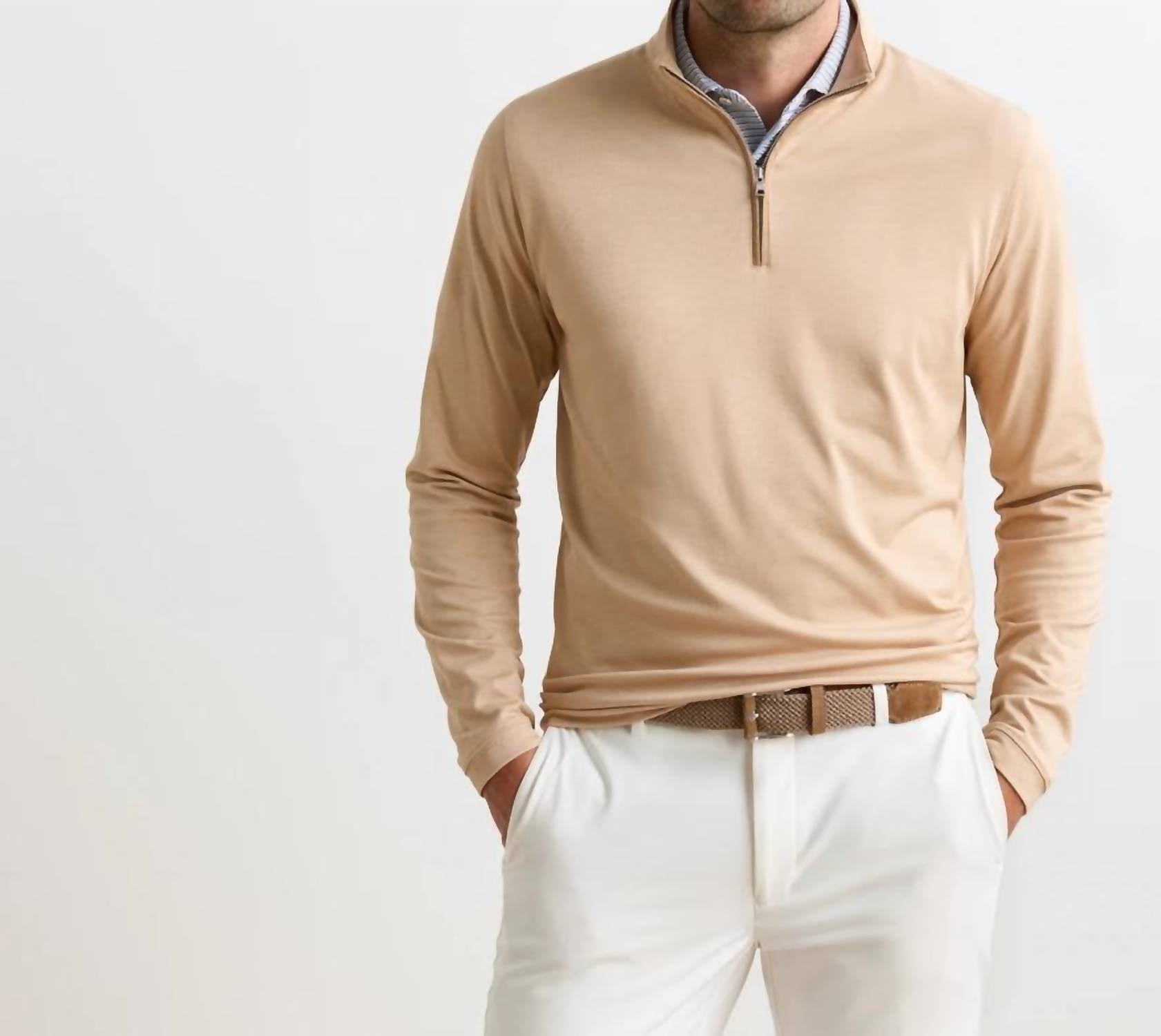 Peter Millar - Albatross Quarter Zip Sweater
