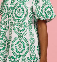 Skies Are Blue - Nova Embroidered Mini Dress
