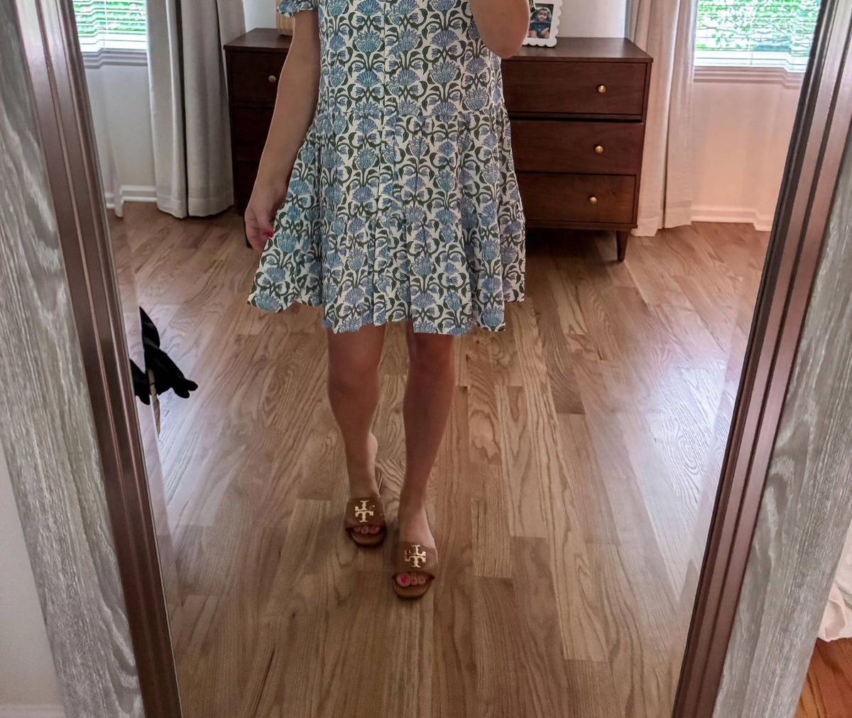 Tcec - Floral Whimsy Mini Dress