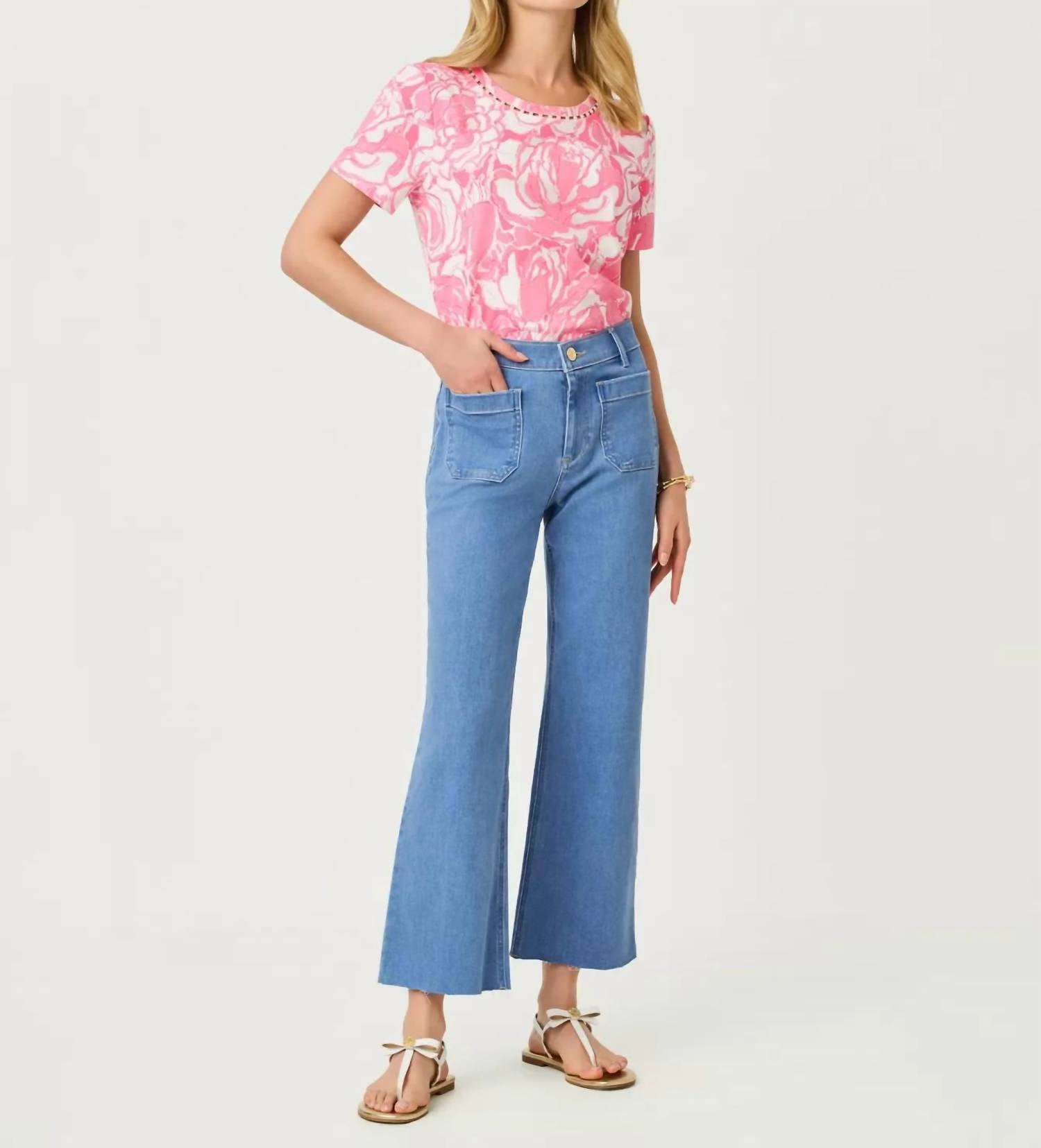 Lilly Pulitzer - Harleen High Rise Crop Jean
