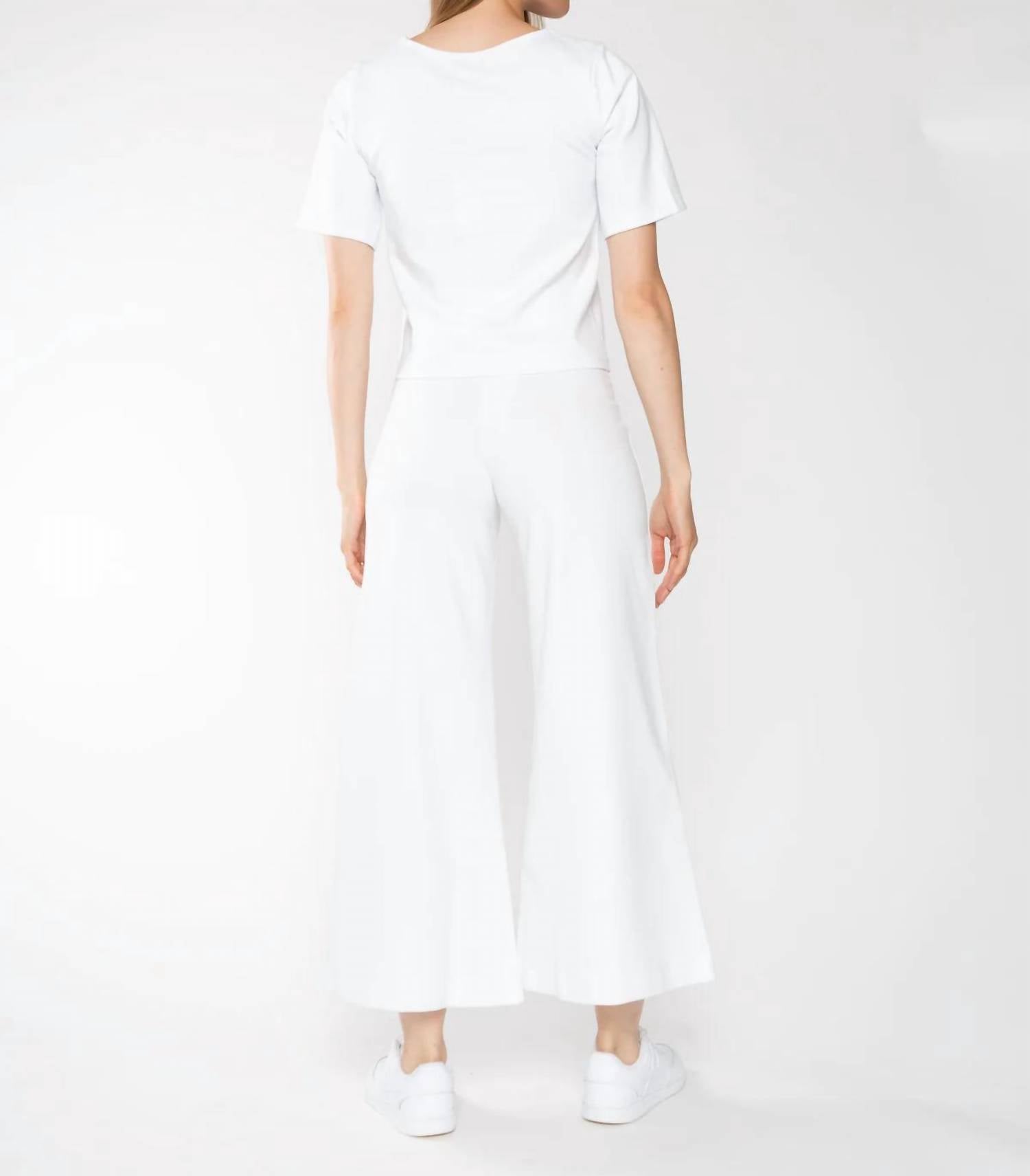 Ripley Rader - Ponte Ankle Edit Knit Pants