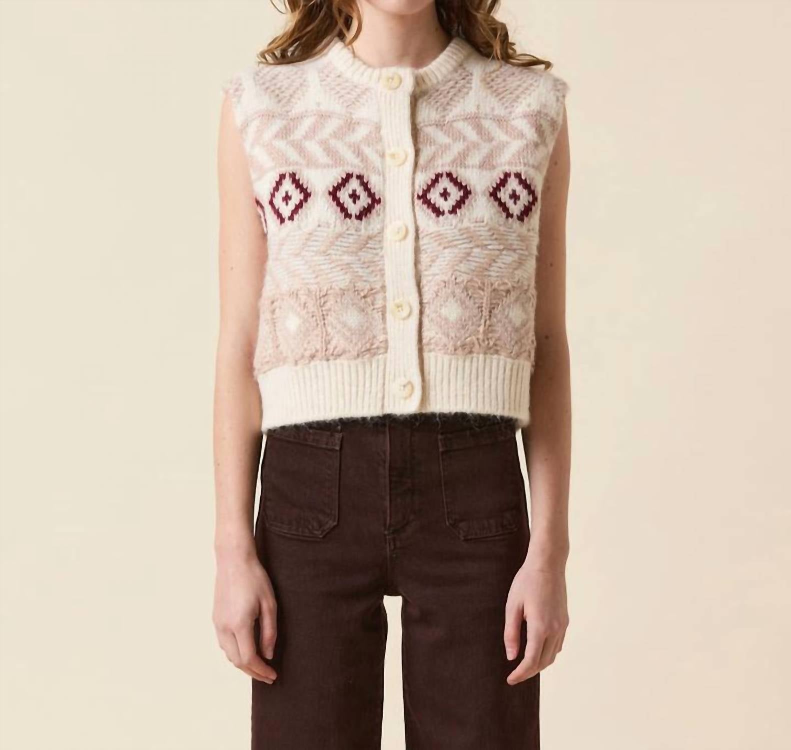 Le Jean - Fair Isle Vest