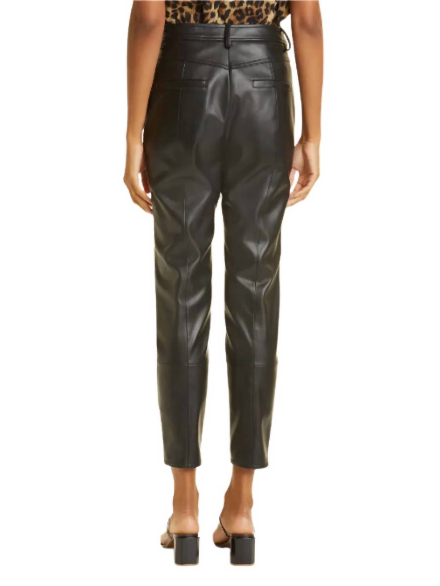 Milly - Rue Faux Leather Pant
