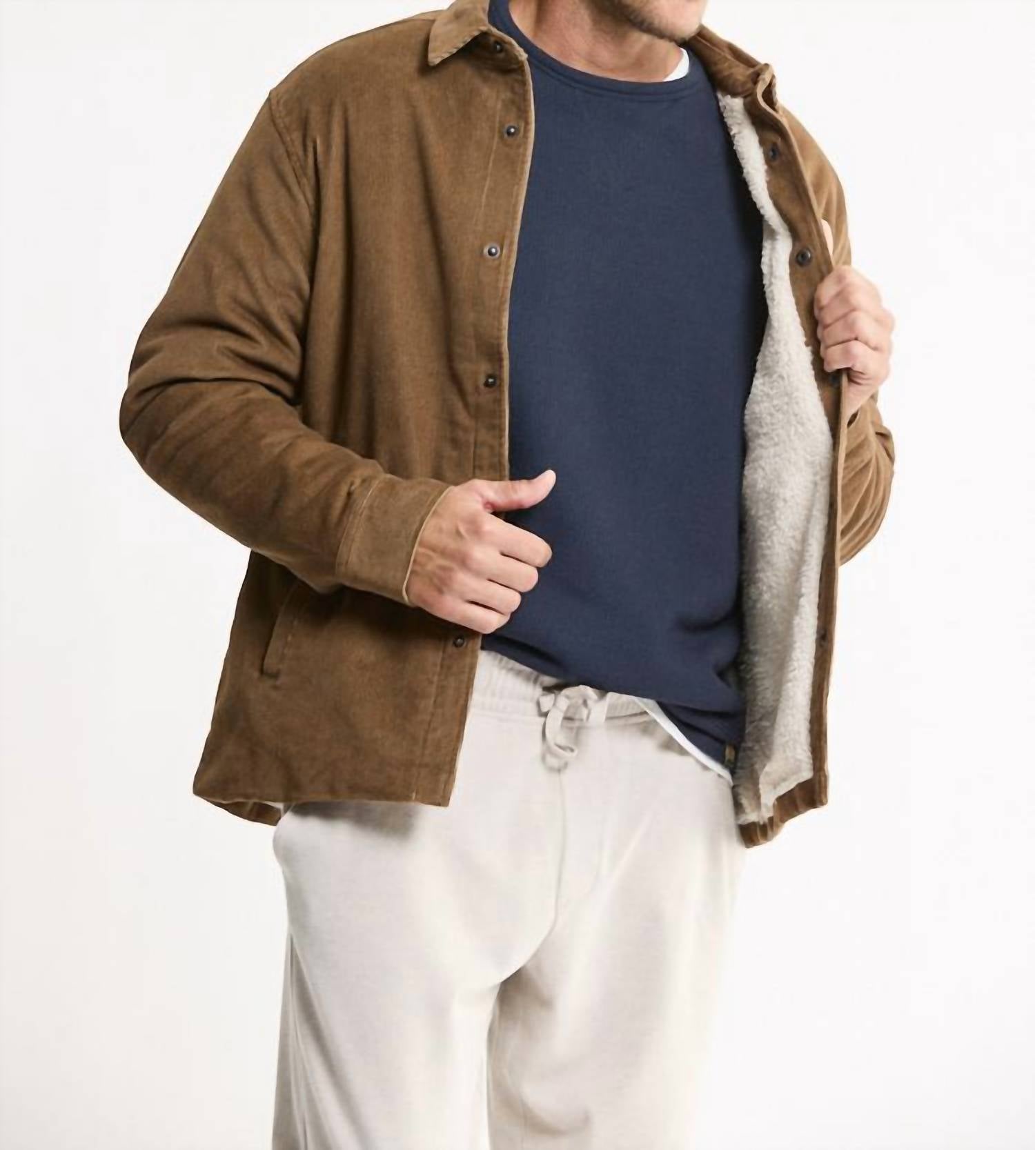 Jachs New York - Sherpa Lined Corduroy Jacket