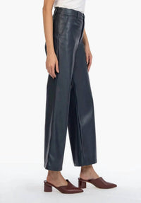 Kut From The Kloth - Aubrielle High Rise Wide Leg Coated Trouser